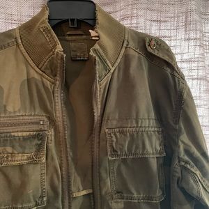 Soul Essentials Men’s Camo Utility Urban Jacket
